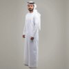 77727-8a3438.jpg abaya homme Robe musulmane blanche pour hommes, Kaftan islamique, Arabie saoudite