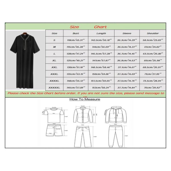 77728-853acf.jpg abaya homme Thobe pour homme musulman, robe du milieu, chemise musulmane saoudienne, col montant