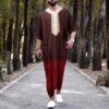 abaya homme -Robe Longue pour Homme, Vêtement Islamique pour Ramadan