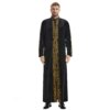 77740-d3a87c.jpg abaya homme – Robe musulmane brodée à col montant pour hommes, Robe islamique à manches longues