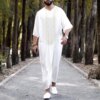 abaya homme -Robe Longue pour Homme, Vêtement Islamique pour Ramadan