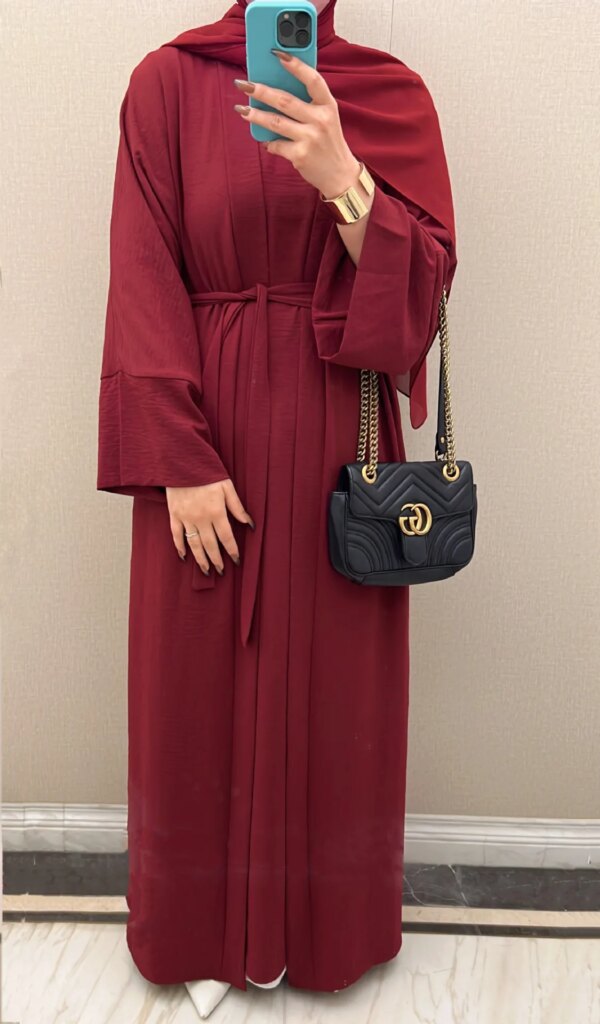 Abaya femme Robe Longue pour Femme Musulmane, Ensemble Djellaba, Kaftan, Abaya, Dubaï