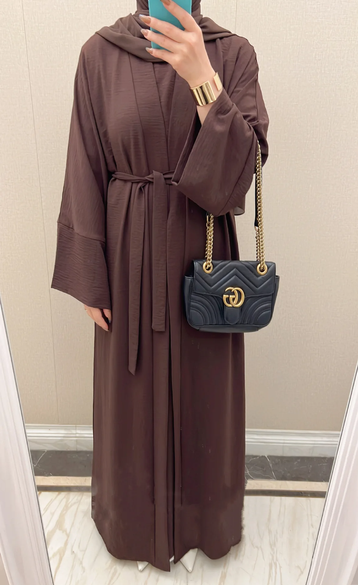 Coffee with hijab
