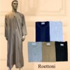 abaya homme Manches longues Aman Abaya 1 pièce Jubba Thobe pour hommes caftan Pakistan