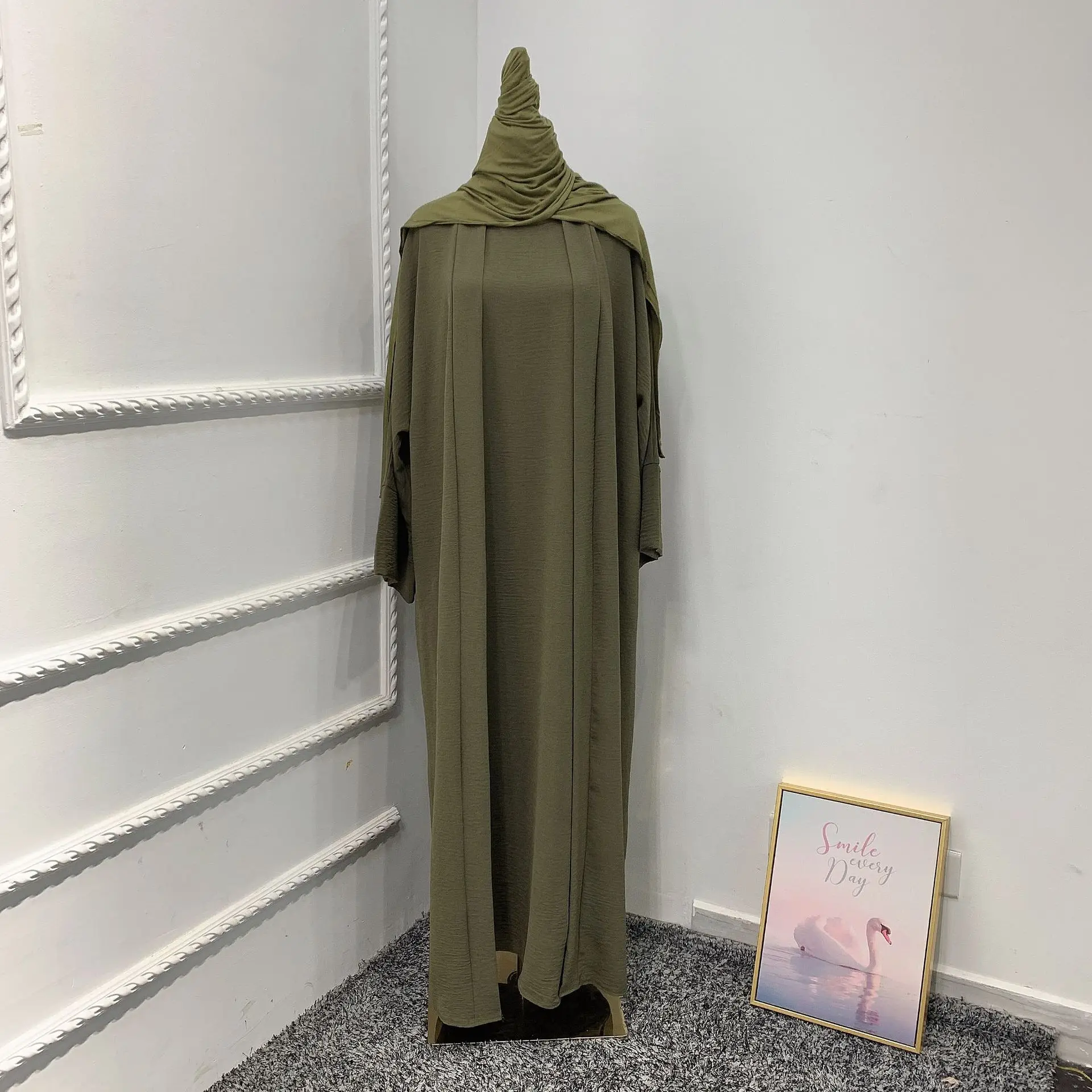 green with hijab