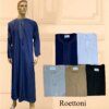 abaya homme Manches longues Aman Abaya 1 pièce Jubba Thobe pour hommes caftan Pakistan