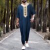 abaya homme -Robe Longue pour Homme, Vêtement Islamique pour Ramadan