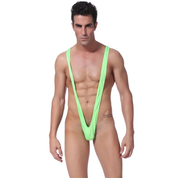slip borat -Maillot de bain sexy pour homme, culotte tanga string G, bikini astronomique