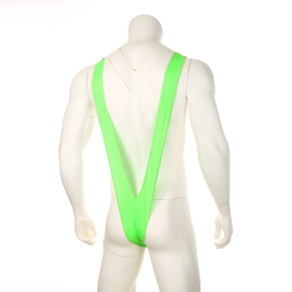 Maillot de bain homme une pièce – Mankini style Borat à bretelles