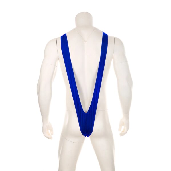 Maillot de bain homme une pièce – Mankini style Borat à bretelles