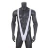 Maillot de bain homme une pièce – Mankini style Borat à bretelles