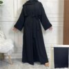 kimono abaya  Ensemble 2 pièces pour femme musulmane, Abaya ouverte, Kaftan, Dubaï, Turquie
