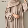 Kimono Abaya Nouveaux ensembles musulmans pour femmes Robe de prière du Ramadan