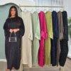 kimono abaya Robe Abaya de luxe pour femmes musulmanes, tenue de fête, pour le Ramadan, l'Aïd, en Arabie saoudite
