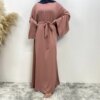 Kimono Abaya Nouvelle robe musulmane Abaya pour femme vendue à Dubaï au Moyen-Orient