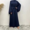 Kimono Abaya Nouvelle robe musulmane Abaya pour femme vendue à Dubaï au Moyen-Orient