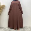 Kimono Abaya Nouvelle robe musulmane Abaya pour femme vendue à Dubaï au Moyen-Orient