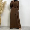 kimono abaya Modeste Abaya Ramadan turquie Caftan vêtements islamiques Musulman pour les femmes