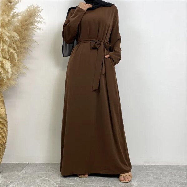 kimono abaya Modeste Abaya Ramadan turquie Caftan vêtements islamiques Musulman pour les femmes