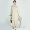 kimono abaya Robe longue à manches longues pour femmes musulmanes