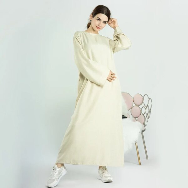 79876-b35db3.jpg kimono abaya Robe longue à manches longues pour femmes musulmanes