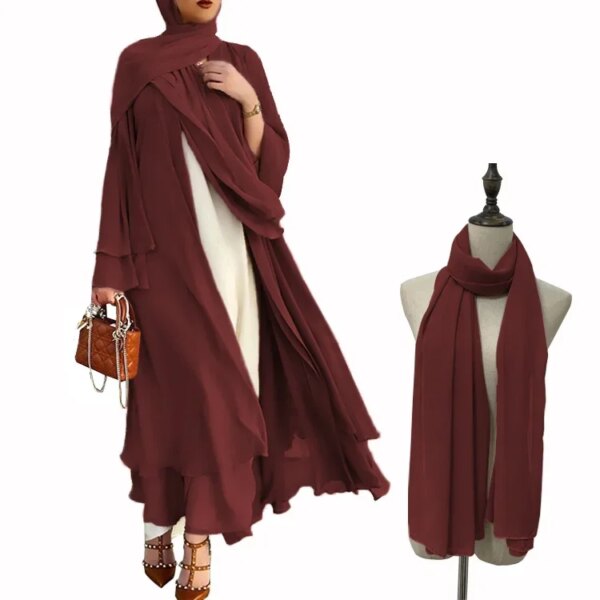 79907-cbfafb.jpg kimono abaya Robe longue élégante en mousseline de soie, nouvelle collection ivoire