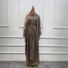 80093-273072.jpg kimono abaya Ensembles musulmans assortis 3 pièces pour l'Aïd, le Ramadan, les abayas