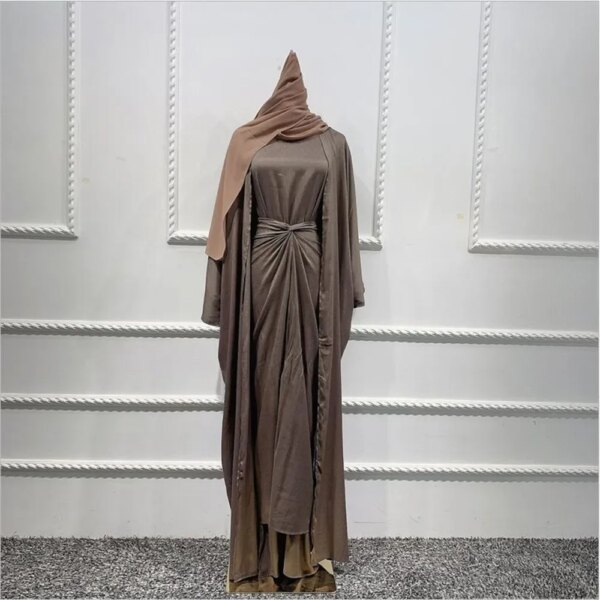 80093-273072.jpg kimono abaya Ensembles musulmans assortis 3 pièces pour l'Aïd, le Ramadan, les abayas