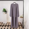 80131-20e251.jpg kimono Abayas musulmanes pour femmes, caftans, longues robes de prière avec ceinture, manches longues