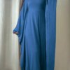 80179-21e905.jpg kimono abaya Ramadan Eid doux crêpe Khimar chauve-souris Abaya dubaï Islam