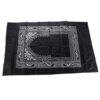 Tapis de prière portable et imperméable avec boussole, idéal pour les voyages, idéal pour les musulmans, 100 x 60 cm