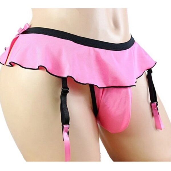 Slip Sexy à Volants pour Homme – Séduction Audacieuse & Confiance Assumée