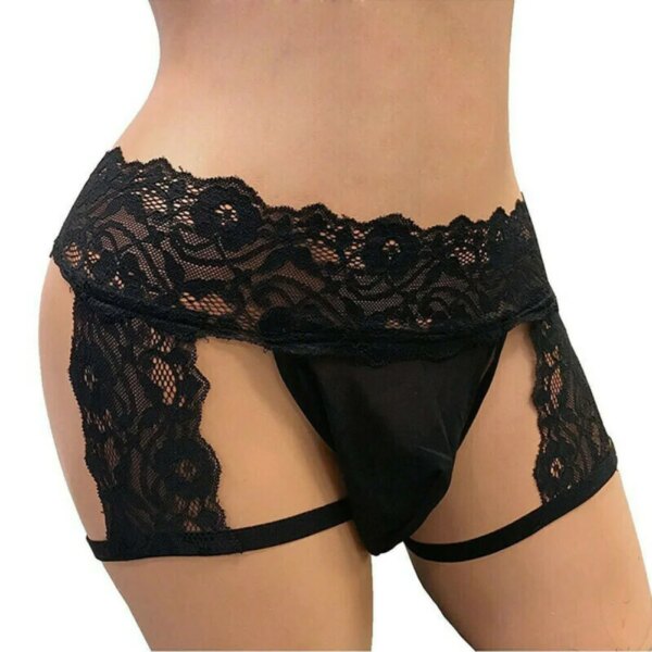 Sous-vêtement Sexy en Dentelle pour Homme – Élégance & Séduction
