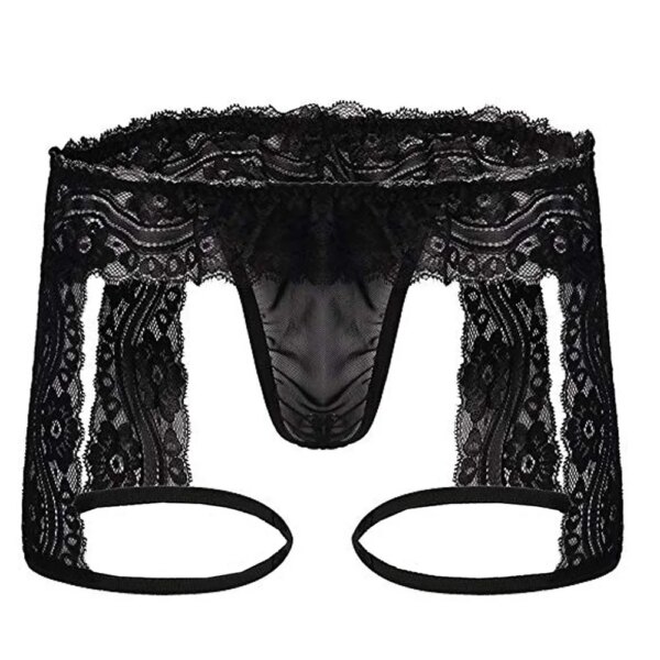 Sous-vêtement Sexy en Dentelle pour Homme – Élégance & Séduction