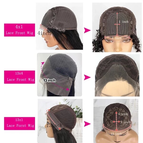 Perruque Lace Front Wig synthétique lisse ombrée brune Blonde