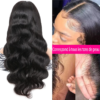 perruque naturelle Lace Front Wig Body Wave naturelle brésilienne