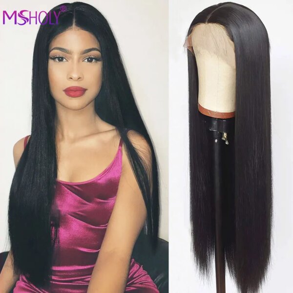 Perruque Lace Front Wig 613 synthétique Blonde miel ombrée