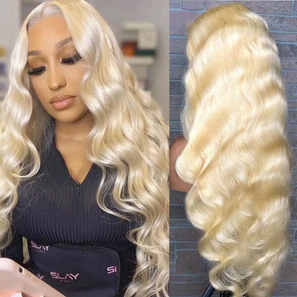 Perruque Lace Front Wig synthétique Body Wave