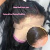 perruque naturelle 13x4 lace frontal wig perruques de cheveux humains droites en dentelle