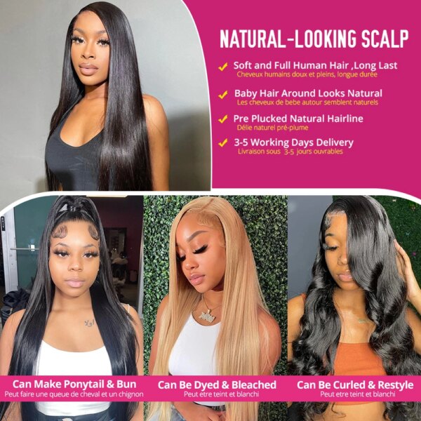 9144-273a1f.jpg perruques cheveux naturels Lace Frontal Wig brésilienne naturelle