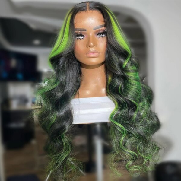 perruque femme vrai cheveux Lace Frontal Wig péruvienne naturelle