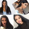 perruque synthétique longue et lisse pour femmes, postiche de Cosplay naturel
