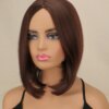 perruque synthétique longue et lisse pour femmes, postiche de Cosplay naturel