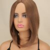 perruque synthétique longue et lisse pour femmes, postiche de Cosplay naturel